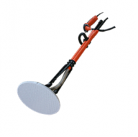 Lisseuse de mur, Truelle électrique pour mortier de ciment 1680W Machine manuelle à lisser les surfaces murales Raclette pour maçons Outils pour enduits